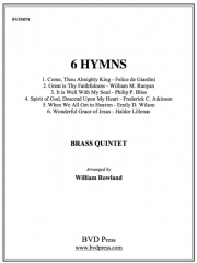 6つの讃美歌 (金管五重奏)【6 Hymns】