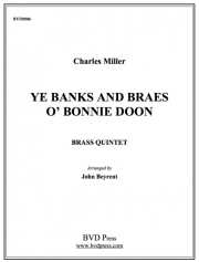 美しいドゥーン川の岸辺 (金管五重奏)【Ye Banks and Braes O'Bonnie Doon】