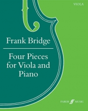 ヴィオラとピアノのための4つの小品（フランク・ブリッジ）（ヴィオラ+ピアノ）【Four Pieces for Viola and Piano】