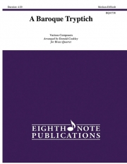 バロック・トリプティク（ドナルド・コークリー編曲）（金管四重奏）【A Baroque Tryptich】