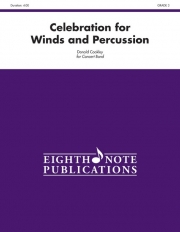 管楽器と打楽器のためのセレブレーション（ドナルド・コークリー）（スコアのみ）【Celebration for Winds and Percussion】