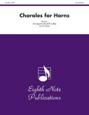 ホルンの為のコラール (ホルン四重奏)【Chorales for Horns】
