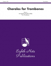 低音金管楽器のためのコラール (ユーフォニアム+テューバ四重奏）【Chorales for Low Brass】