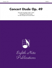 コンサート・エチュード・Op.49（アレクサンドル・ゲディケ）（トランペット・フィーチャー）【Concert Etude, Opus 49】