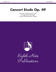 コンサート・エチュード・Op.49（アレクサンドル・ゲディケ）（金管六重奏）【Concert Etude, Opus 49】