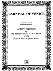 ベニスの謝肉祭（ハーバート・クラーク）（ユーフォニアム+ピアノ）【Carnival of Venice】