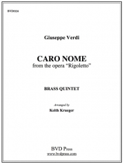 慕わしい御名・歌劇「リゴレット」より (金管五重奏)【Caro Nome】