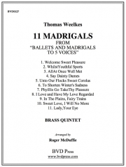 11のマドリガル (金管五重奏)【11 Madrigals】