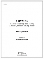 2つの讃美歌 (金管五重奏)【2 Hymns】