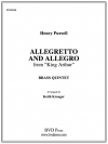 アレグレットとアレグロ「キング・アーサー」より (金管五重奏)【Allegretto and Allegro】