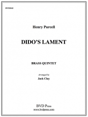 ディドの嘆き (金管五重奏)【Dido's Lament】