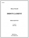 ディドの嘆き (金管五重奏)【Dido's Lament】