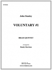 ヴォランタリー・No.1  (金管五重奏)【Voluntary #1】