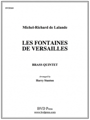 ヴェルサイユの噴水  (金管五重奏)【Les fontaines de Versailles】