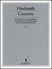クラリネット協奏曲（パウル・ヒンデミット）（クラリネット+ピアノ）【Clarinet Concerto】