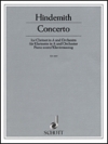 クラリネット協奏曲（パウル・ヒンデミット）（クラリネット+ピアノ）【Clarinet Concerto】