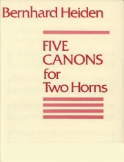 5つのカノン（ベルンハルト・ハイデン） (ホルン二重奏)【5 Canons】