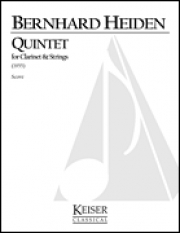 クラリネット五重奏（ベルンハルト・ハイデン）(クラリネット五重奏)【Clarinet Quintet】