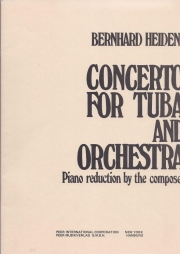 テューバ協奏曲（ベルンハルト・ハイデン）（テューバ+ピアノ）【Concerto For Tuba And Orchestra】