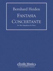 ファンタジア・コンチェルタンテ（ベルンハルト・ハイデン）（アルトサックス+ピアノ）【Fantasia Concertante】