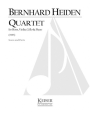 四重奏曲（ベルンハルト・ハイデン）(ミックス三重奏+ピアノ)【Quartet】