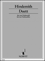 デュエット（パウル・ヒンデミット） (チェロニ重奏)【Duett】