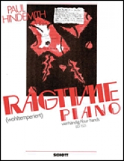 ラグタイム（パウル・ヒンデミット）（ピアノ二重奏）【Ragtime (Wohltemperiert)】