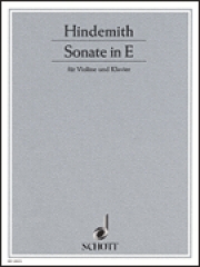 ソナタ・ホ長調（パウル・ヒンデミット）（ヴァイオリン+ピアノ）【Sonata E Major (1935)】