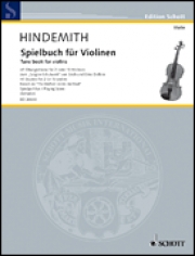 ヴァイオリン・デュエット曲集（パウル・ヒンデミット）(ヴァイオリンニ重奏)【Tune Book For Violins 41 Studies For 2 (Or 1) Violins Base】