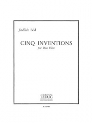5つのインヴェンション（インドルジフ・フェルド） (フルート二重奏)【5 Inventions】