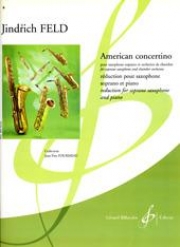 アメリカン・コンチェルティーノ（インドルジフ・フェルド）（アルトサックス+ピアノ）【American Concertino】