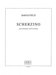 スケルツィーノ（インドルジフ・フェルド）（クラリネット+ピアノ）【Scherzino】