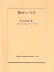 ソナタ（インドルジフ・フェルド）（ソプラノサックス+ピアノ）【Sonate】