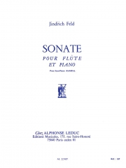 ソナタ（インドルジフ・フェルド）（フルート+ピアノ）【Sonate】