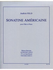 ソナチネ・アメリカン（インドルジフ・フェルド）（フルート+ピアノ）【Sonatine Americaine】