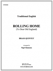 ローリング・ホーム  (金管五重奏)【Rolling Home】