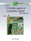 It Came Upon A Coventry Carol（ビル・カルフーン）（スコアのみ）