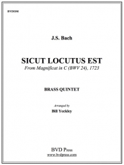 Sicut Locutus Est  (金管五重奏)【Sicut Locutus Est】