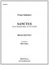 聖なるかな「ドイツ・ミサ」より  (金管五重奏)【Sanctus from German Mass】