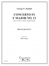 協奏曲第13番・ヘ長調(ヘンデル)  (金管五重奏)【Concerto in F Major No. 13 (brass quintet) Händel】