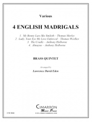 4つのイングリッシュ・マドリガル (金管五重奏)【Four English Madrigals】
