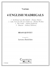 4つのイングリッシュ・マドリガル (金管五重奏)【Four English Madrigals】