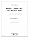プレジャー・オブ・ザ・ジョイフル・タイム (金管五重奏)【For Pleasure of the Joyful Time】