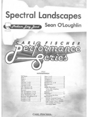 スペクトラル・ランドスケープ（シーン・オラフリン）（スコアのみ）【Spectral Landscapes】
