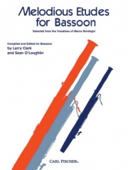 旋律的練習曲（マルコ・ボルドーニ）（バスーン）【Melodious Etudes for Bassoon】