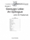 ジアーガ・レイク（ジョン・パステルナーク）（スコアのみ）【Geauga Lake: An Epilogue】