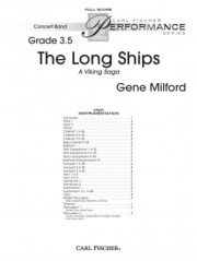 ロング・シップ - バイキングの伝説（ジーン・ミルフォード）（スコアのみ）【The Long Ships - A Viking Saga】