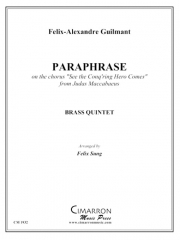 パラフレーズ (金管五重奏)【Paraphrase】