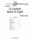 A Certain Slant of Light （ピーター・テリー）（スコアのみ）