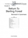 スターリングの森に戻る （リチャード・サマーズ）（スコアのみ）【Return To Sterling Forest】
